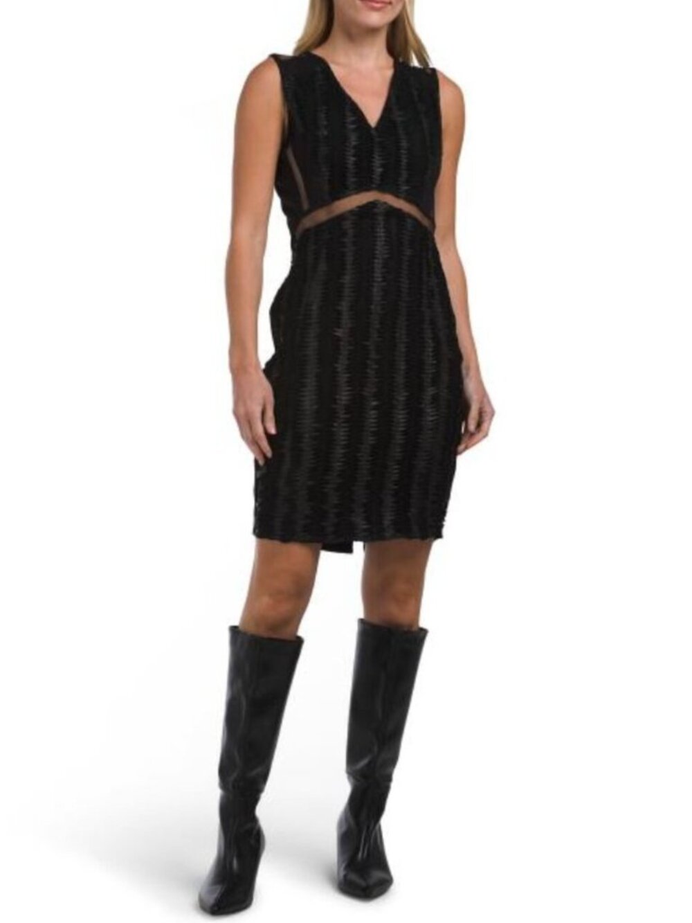 AS BY DF Leather Safe And Sound Mini Dress